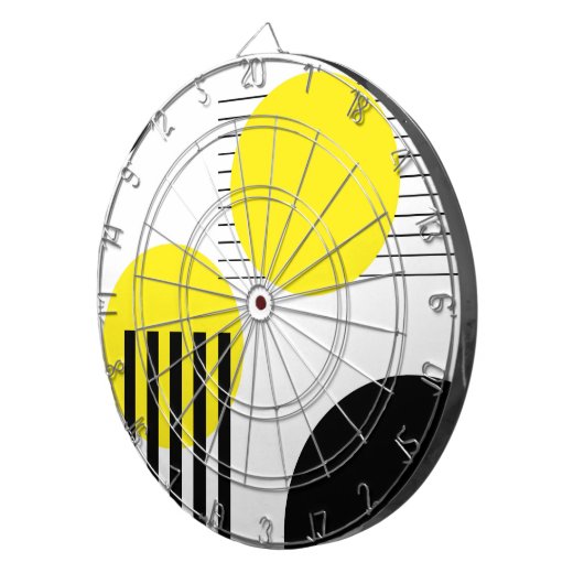 Abstraktes Design Dartscheibe (Vorderseite rechts)