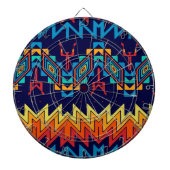 Abstraktes Design Dartscheibe (vorne)