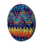 Abstraktes Design Dartscheibe (Vorderseite rechts)