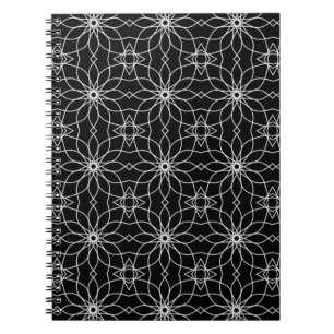 Abstraktes Design der islamischen Kunstgeometrie Notizblock