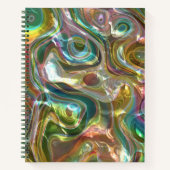 Abstraktes Design-Design Notizblock (Vorderseite)