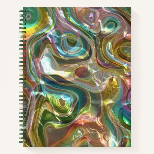 Abstraktes Design-Design Notizblock (Vorderseite)