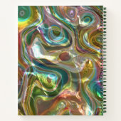 Abstraktes Design-Design Notizblock (Rückseite)