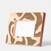 Abstraktes Design Etched Picture Frame Geätzte Rahmen (Links)