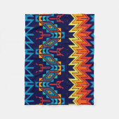 Abstraktes Design Fleecedecke (Vorderseite)