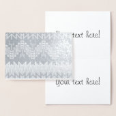 Abstraktes Design Folienkarte (Anzeige)