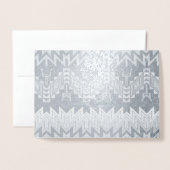 Abstraktes Design Folienkarte (Vorderseite mit Umschlag)