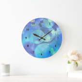 Abstraktes Design für surreales Fraktal Große Wanduhr (Zuhause)
