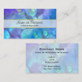 Abstraktes Design für surreales Fraktal Visitenkarte (Vorne/Hinten)