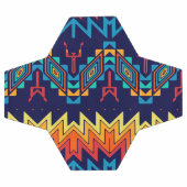Abstraktes Design Fußball (Flach)
