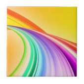 Abstraktes Design-Gelb-Orange-Hintergrundbanner Fliese (Vorderseite)