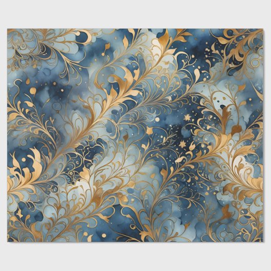 Abstraktes Design Geschenkpapier (Flach)