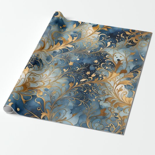 Abstraktes Design Geschenkpapier (Ungerollt)