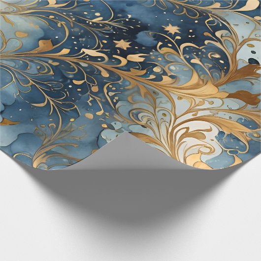 Abstraktes Design Geschenkpapier (Ecke)