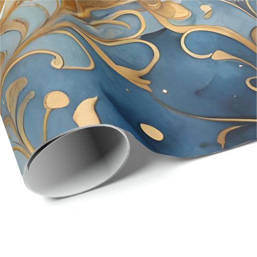 Abstraktes Design Geschenkpapier (Rolleneckpunkt)