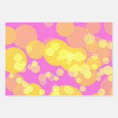 Abstraktes Design Geschenkpapier Set (Vorderseite)