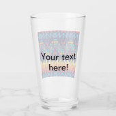 Abstraktes Design Glas (Rückseite)