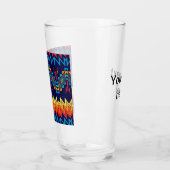 Abstraktes Design Glas (Links)