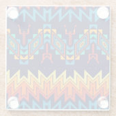 Abstraktes Design Glasuntersetzer (Rückseite)