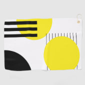 Abstraktes Design Golfhandtuch (Horizontal)