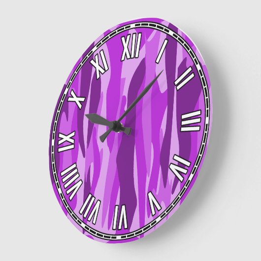 Abstraktes Design Große Wanduhr (Winkel)