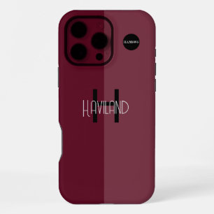 Abstraktes Design Handy Fall HAMbWG iPhone 16 Pro Max Hülle