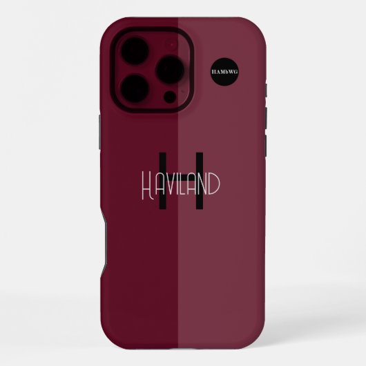 Abstraktes Design Handy Fall HAMbWG iPhone Hülle (Rückseite)