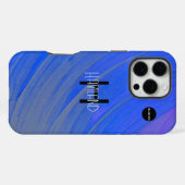 Abstraktes Design Handy Fall HAMbWG iPhone Hülle (Rückseite (Horizontal))