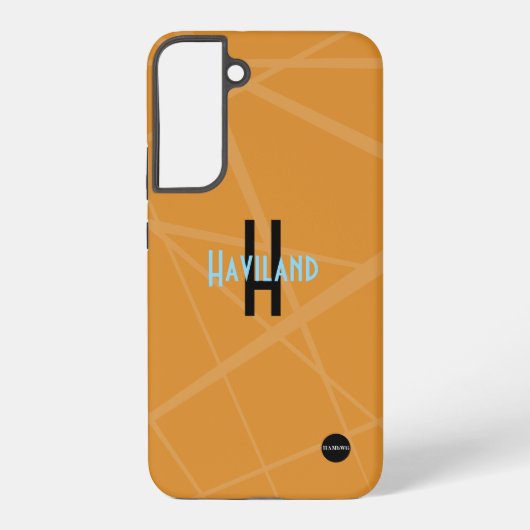 Abstraktes Design Handy Fall HAMbWG Samsung Galaxy Hülle (Rückseite)