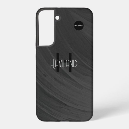 Abstraktes Design Handy Fall HAMbWG Samsung Galaxy Hülle (Rückseite)