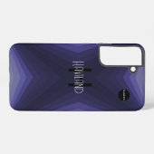 Abstraktes Design Handy Fall HAMbWG Samsung Galaxy Hülle (Rückseite (Horizontal))