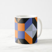Abstraktes Design-Hintergrundbild Kaffeetasse (VorderseiteRechts)