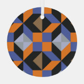 Abstraktes Design-Hintergrundbild Ornament Aus Glas (Rückseite)