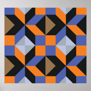 Abstraktes Design-Hintergrundbild Poster