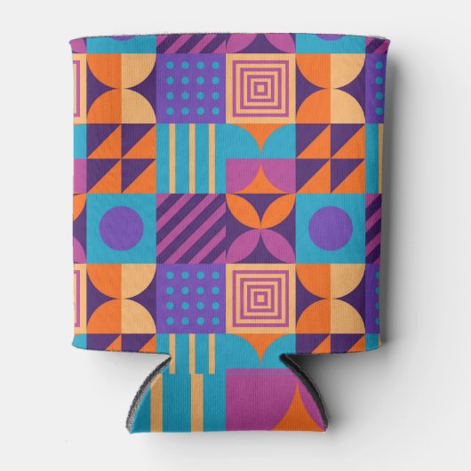 Abstraktes Design, Hintergrundbild, Poster. Dosenkühler (Vorderseite)