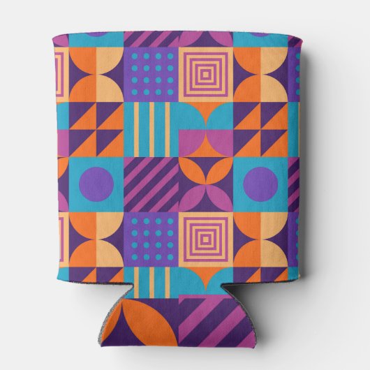 Abstraktes Design, Hintergrundbild, Poster. Dosenkühler (Rückseite)