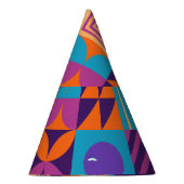 Abstraktes Design, Hintergrundbild, Poster. Partyhütchen (Rechts)