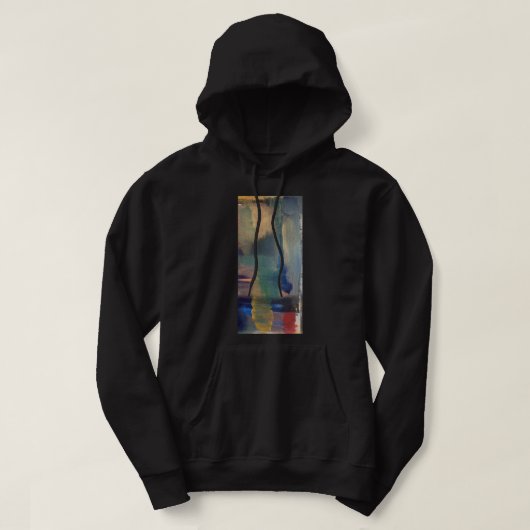 Abstraktes Design Hoodie (Design vorne)