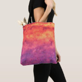 Abstraktes Design in hellen Farben, Happy Shopping Tasche (Von Nahem)