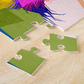 Abstraktes Design - Individuelle Anpassung Puzzle (Seite)