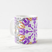 Abstraktes Design Kaffeemaschine Kaffee Tasse Cup (Vorderseite Links)