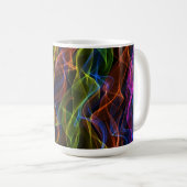 Abstraktes Design Kaffeetasse (VorderseiteRechts)