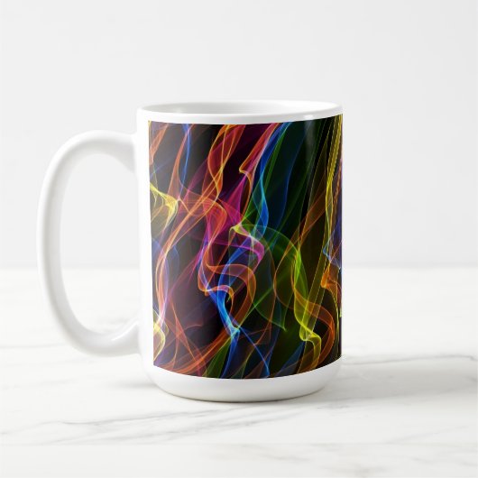 Abstraktes Design Kaffeetasse (Links)