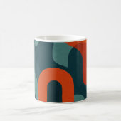 Abstraktes Design Kaffeetasse (Mittel)