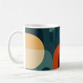 Abstraktes Design Kaffeetasse (Links)