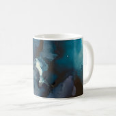 Abstraktes Design Kaffeetasse (VorderseiteRechts)