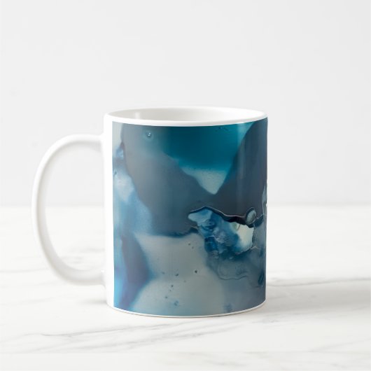 Abstraktes Design Kaffeetasse (Links)