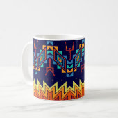 Abstraktes Design Kaffeetasse (Vorderseite Links)
