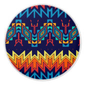 Abstraktes Design Keramikknauf (Vorderseite)