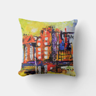 Abstraktes Design Kissen